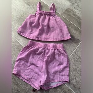 Baby summer pajama set